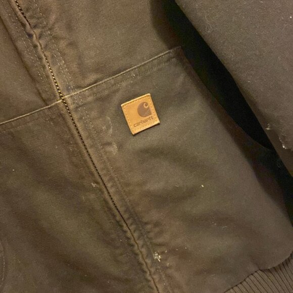 Carhartt Brown Hooded Jacket - Picture 2 of 5